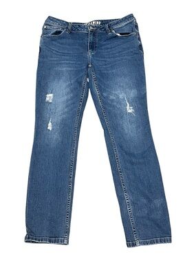 Idyllwind by Miranda Lambert Size 14/32 Tapered Distressed Blue Jeans Pants